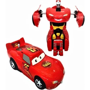 Şimşek Mcqueen Cars Robota Dönüşen Transformers Oyuncak Araba