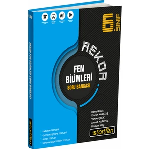 Startfen Yayınları 6. Sınıf Rekor Serisi Fen Bilimleri Soru Bankası (Ciltli)