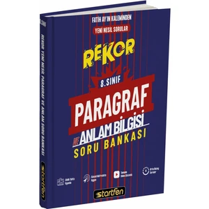 Startfen Yayınları 8. Sınıf Rekor Serisi Paragraf Anlam Bilgisi Soru Bankası (Ciltli)