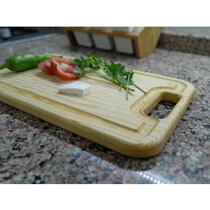 Ayhan Ahşap Kesme Salata Doğrama Tahtası 21*36CM