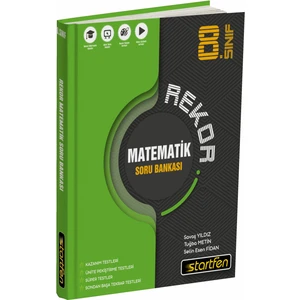 Startfen Yayınları 8. Sınıf Rekor Serisi Matematik Soru Bankası