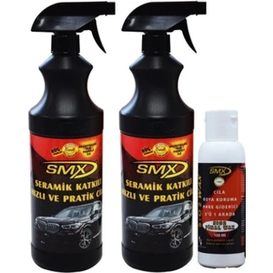 Seramik Katkılı Hızlı ve Pratik Cila (2 Lt.) - 3'ü 1 Arada 100 ml Set