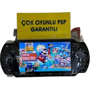 SONY Süper Mariolu  Psp Slim Kasa 130 Oyunlu Teşhir(SIFIR ÜRÜN DEGİLDİR)