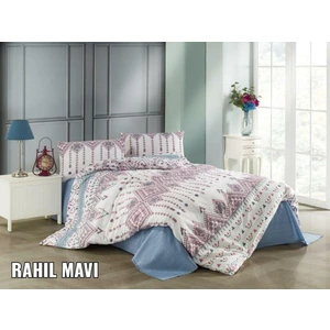 Tek Kişilik Terry Cotton Nevresim Takımı-Rahil Mavi