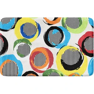 Mikrofiber Banyo Paspası, Kaymaz Taban, Makinede Yıkanabilir, Banyo Halısı