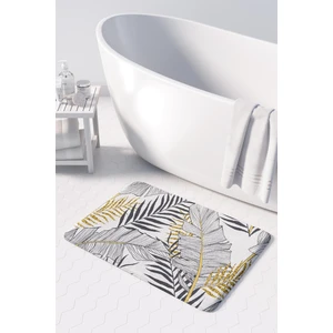 Mikrofiber Banyo Paspası, Kaymaz Taban, Makinede Yıkanabilir, Banyo Halısı (50X80)