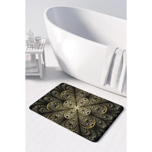 Mikrofiber Banyo Paspası, Kaymaz Taban, Makinede Yıkanabilir, Banyo Halısı (50X80)