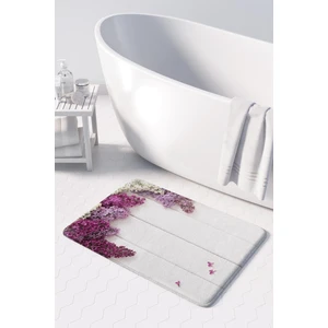 Mikrofiber Banyo Paspası, Kaymaz Taban, Makinede Yıkanabilir, Banyo Halısı (50X80)