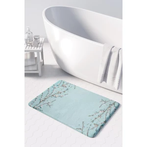 Mikrofiber Banyo Paspası, Kaymaz Taban, Makinede Yıkanabilir, Banyo Halısı (50X80)