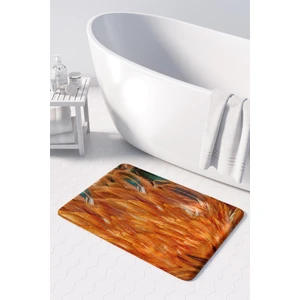 Mikrofiber Banyo Paspası, Kaymaz Taban, Makinede Yıkanabilir, Banyo Halısı (50X80)