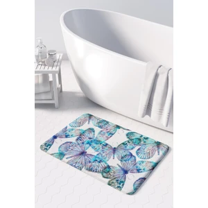 Mikrofiber Banyo Paspası, Kaymaz Taban, Makinede Yıkanabilir, Banyo Halısı (50X80)