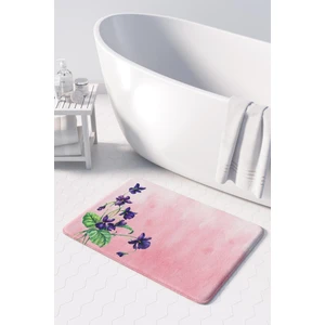Mikrofiber Banyo Paspası, Kaymaz Taban, Makinede Yıkanabilir, Banyo Halısı (50X80)