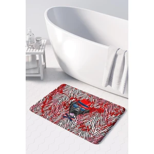 Mikrofiber Banyo Paspası, Kaymaz Taban, Makinede Yıkanabilir, Banyo Halısı (50X80)