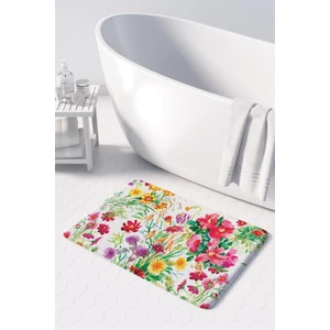 Mikrofiber Banyo Paspası, Kaymaz Taban, Makinede Yıkanabilir, Banyo Halısı (50X80)