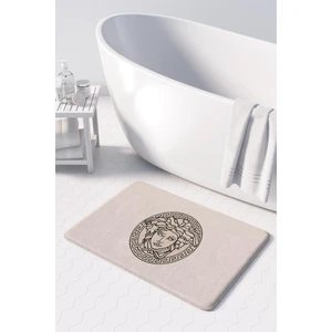 Mikrofiber Banyo Paspası, Kaymaz Taban, Makinede Yıkanabilir, Banyo Halısı (50X80)