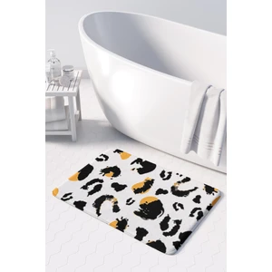 Mikrofiber Banyo Paspası, Kaymaz Taban, Makinede Yıkanabilir, Banyo Halısı (50X80)