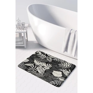 Mikrofiber Banyo Paspası, Kaymaz Taban, Makinede Yıkanabilir, Banyo Halısı (50X80)