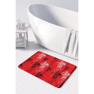 Mikrofiber Banyo Paspası, Kaymaz Taban, Makinede Yıkanabilir, Banyo Halısı (50X80)