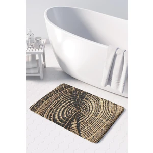 Mikrofiber Banyo Paspası, Kaymaz Taban, Makinede Yıkanabilir, Banyo Halısı (50X80)