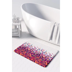 Mikrofiber Banyo Paspası, Kaymaz Taban, Makinede Yıkanabilir, Banyo Halısı (50X80)
