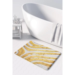 Mikrofiber Banyo Paspası, Kaymaz Taban, Makinede Yıkanabilir, Banyo Halısı (50X80)