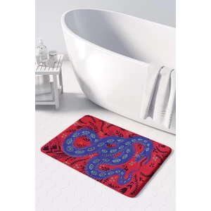 Mikrofiber Banyo Paspası, Kaymaz Taban, Makinede Yıkanabilir, Banyo Halısı (50X80)
