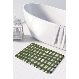 Mikrofiber Banyo Paspası, Kaymaz Taban, Makinede Yıkanabilir, Banyo Halısı (50X80)
