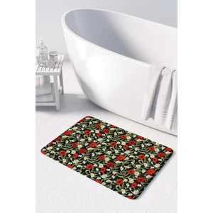 Mikrofiber Banyo Paspası, Kaymaz Taban, Makinede Yıkanabilir, Banyo Halısı (50X80)