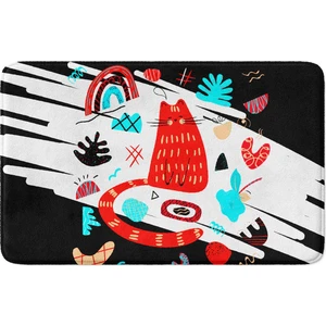 Mikrofiber Banyo Paspası, Kaymaz Taban, Makinede Yıkanabilir, Banyo Halısı