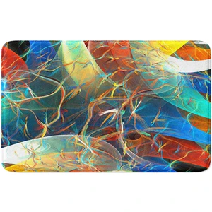 Mikrofiber Banyo Paspası, Kaymaz Taban, Makinede Yıkanabilir, Banyo Halısı