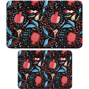 2'li Takım Banyo Paspası, Kaymaz Taban, Makinede Yıkanabilir, Banyo Halısı