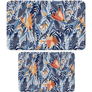 2'li Takım Banyo Paspası, Kaymaz Taban, Makinede Yıkanabilir, Banyo Halısı