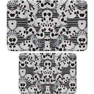 2'li Takım Banyo Paspası, Kaymaz Taban, Makinede Yıkanabilir, Banyo Halısı