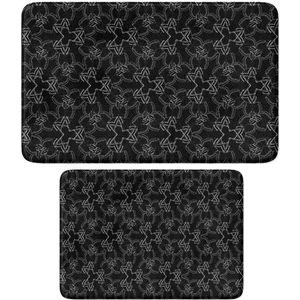 2'li Takım Banyo Paspası, Kaymaz Taban, Makinede Yıkanabilir, Banyo Halısı