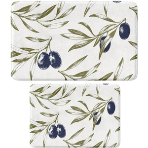 2'li Takım Banyo Paspası, Kaymaz Taban, Makinede Yıkanabilir, Banyo Halısı