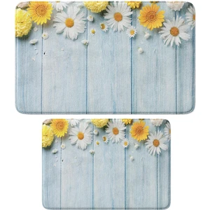 2'li Takım Banyo Paspası, Kaymaz Taban, Makinede Yıkanabilir, Banyo Halısı