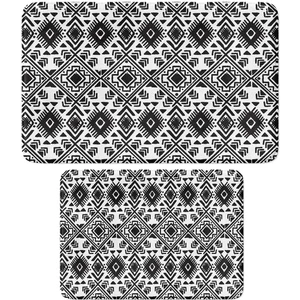 2'li Takım Banyo Paspası, Kaymaz Taban, Makinede Yıkanabilir, Banyo Halısı