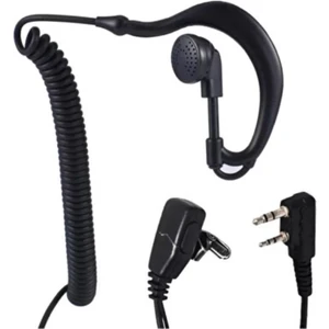 Aselsan Pmr A446S Için Spiral Kablolu Telsiz Kulaklığı