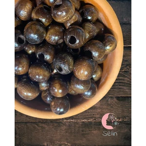16 mm Ahşap Boncuk 100 g 65'li