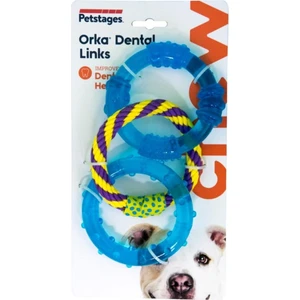 Petstages Orka Dental Links Üçlü Halka Köpek Çiğneme Oyuncağı
