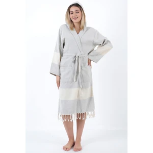 Buldan Concept Celena Peştemal Bornoz Gri