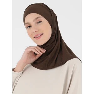 Ecardin Viskon Scarfs - Açık Kahve - Ecardin