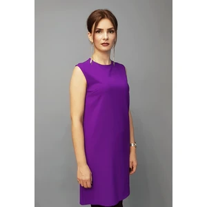 Önder Özsoy Sıfır Yaka Kolsuz Bluz- Mor