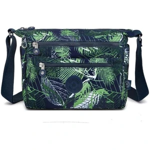 Smart Bags Krinkıl Lacivert/yeşil Kadın Çapraz Askılı Çanta SMB1238