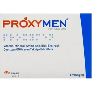 Proxymen Vitamin, Mineral, Amino Asit, Bitki Ekstresi, Koenzim Q10 Içeren Takviye Edici Gıda 60 Kapsül