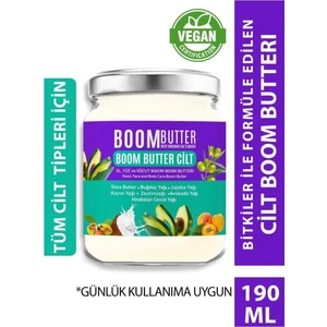 Boom Butter Cilt Bakım Yağı 190 ml