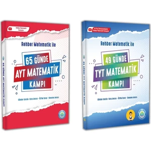 Rehber Matematik  65 Günde AYT Kampı ve 49 Günde TYT Matematik Kampı 2'li Set 2025