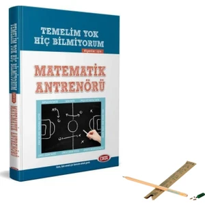 Data Yayınları Temelim Yok Hiç Bilmiyorum Diyenler İçin Matematik Antrenörü + Tohumlu Kalem
