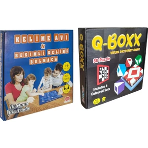 Q-Boxx ve Kelime Avı - Resimli Kelime Bulmaca 3 Oyun Bir Arada (Q-Bitz)
