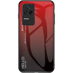 Lr Joyful Xiaomi Poco F4 Uyumlu Telefon Kabı - Kırmızı/siyah  (Yurt Dışından)